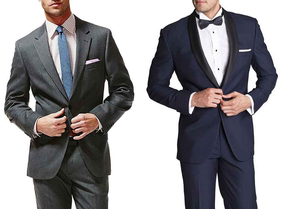 What is the difference between a tuxedo and a coat?