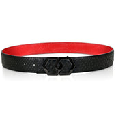 Carbon Mamba Rosso Noche Belt Reversible