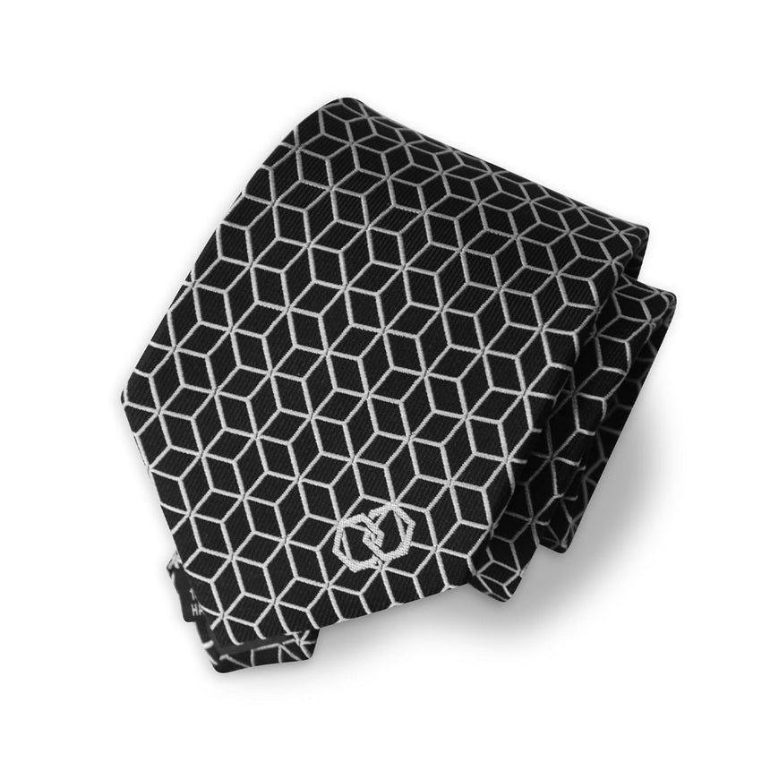 Cubico Caviar Silk Tie