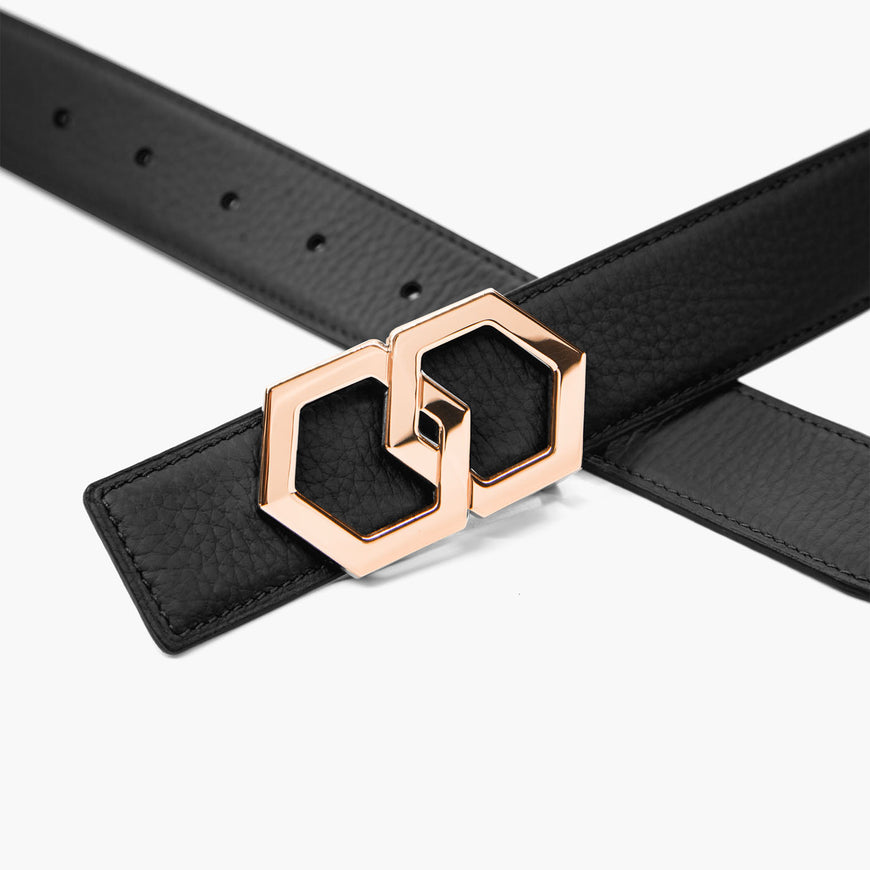 Canary Rose Rosso Noche Belt Reversible