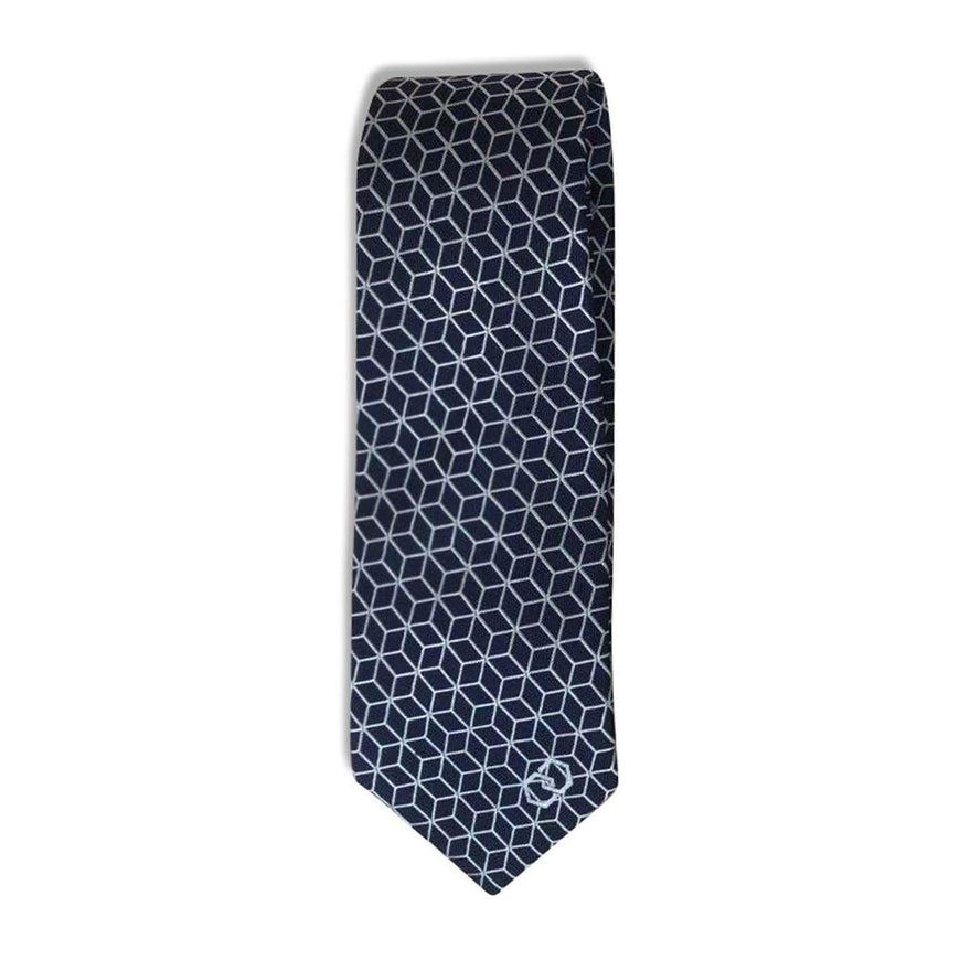 Cubico Azure Silk Tie