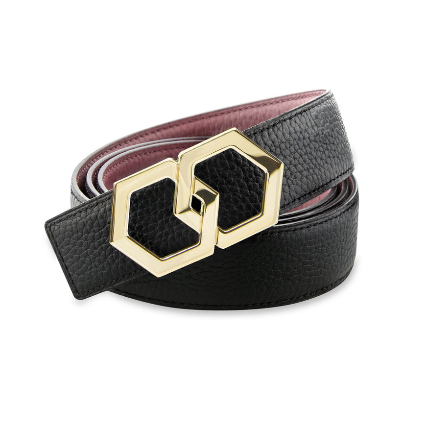 Canary Caviar Mauve Belt Reversible