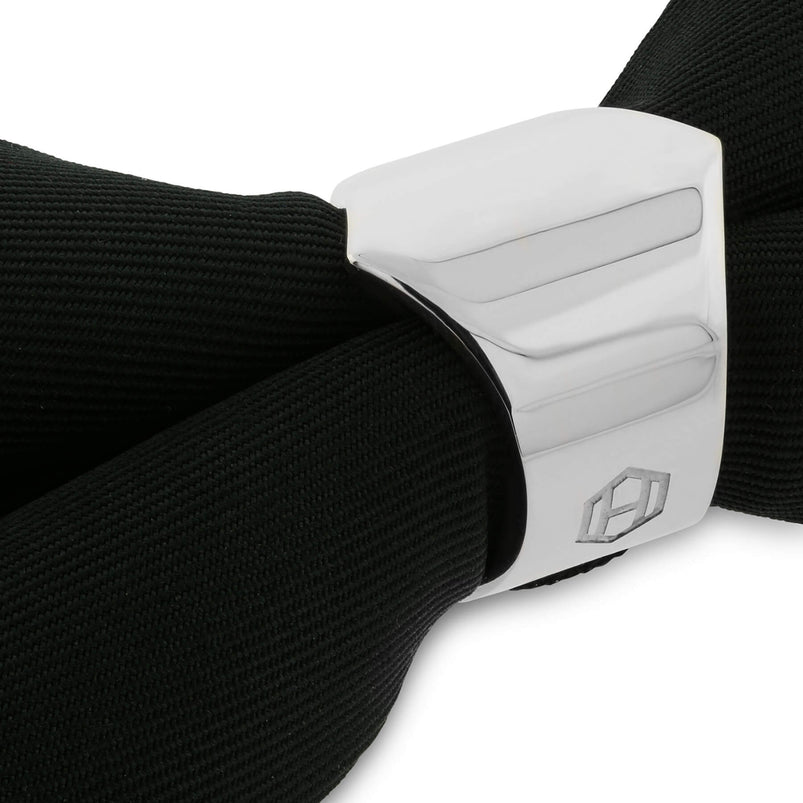 hex tie black