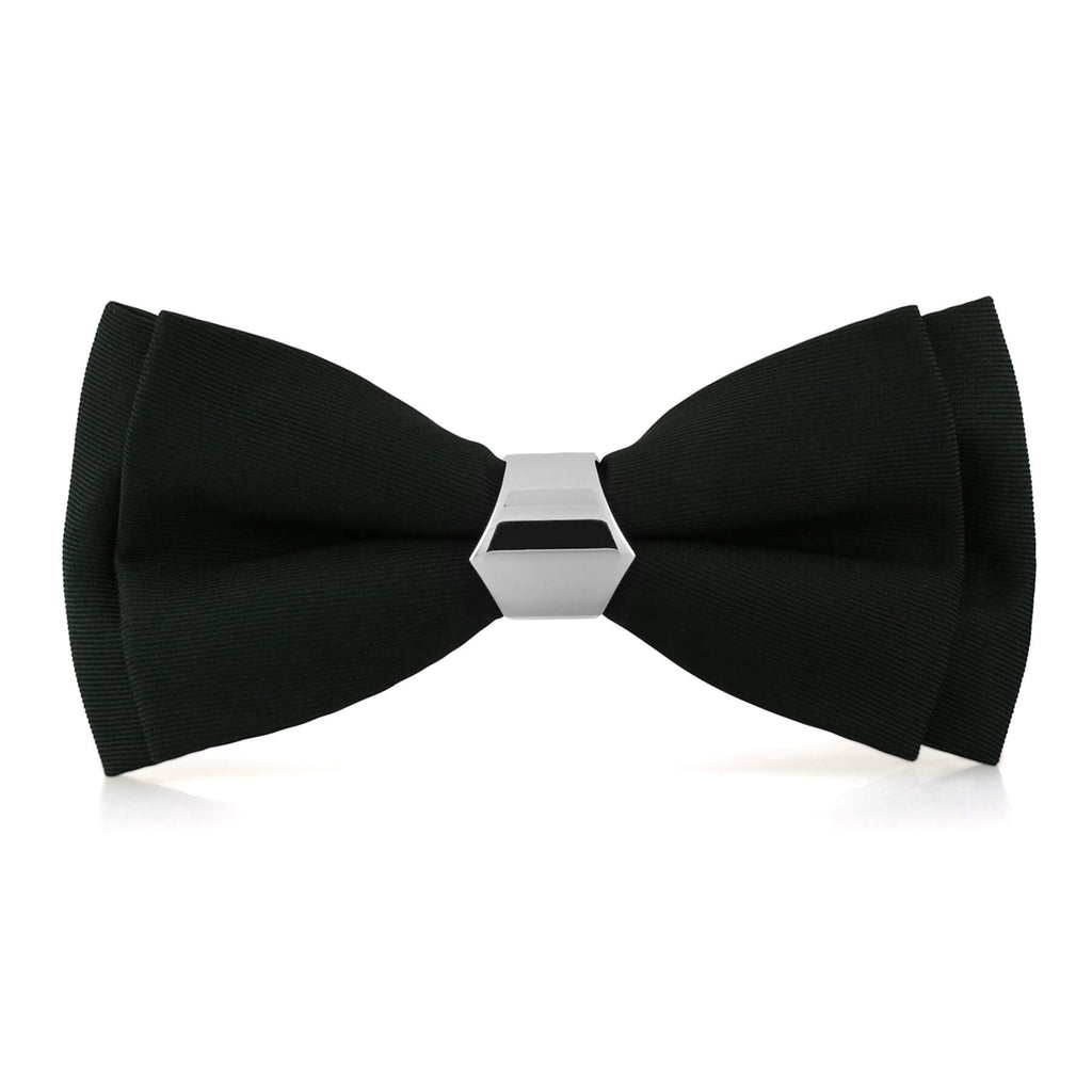 Men's Bow Tie | Elegant Black Bow Ties | Hextie â HEX TIE