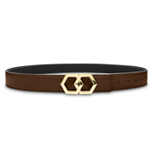 Canary Dark Brown Noche Belt Reversible