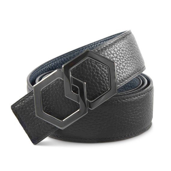 BLACK METALE Belt - Azul/Noche