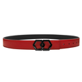 BLACK METALE Belt - Rosso/Noche