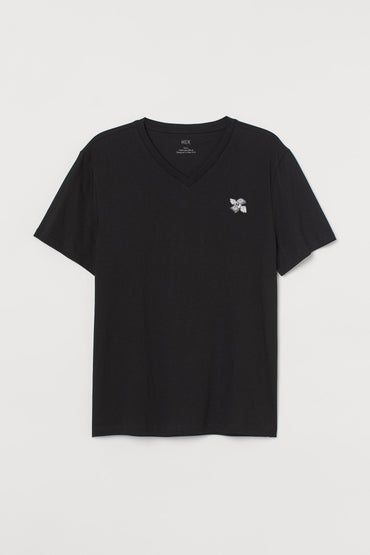 Black Shirt Money - VNeck