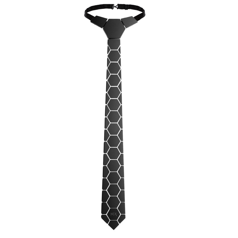 BLACK TIES HEX TIE