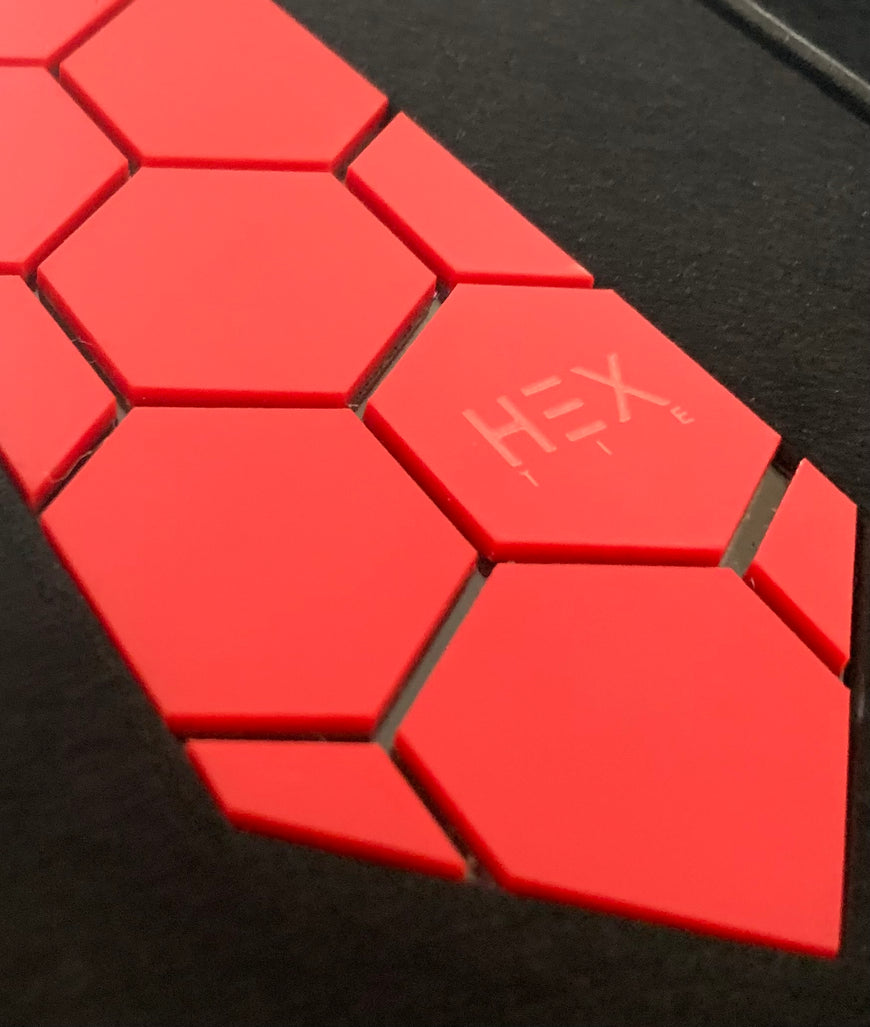 HONEYCOMB MATTE ROSSO