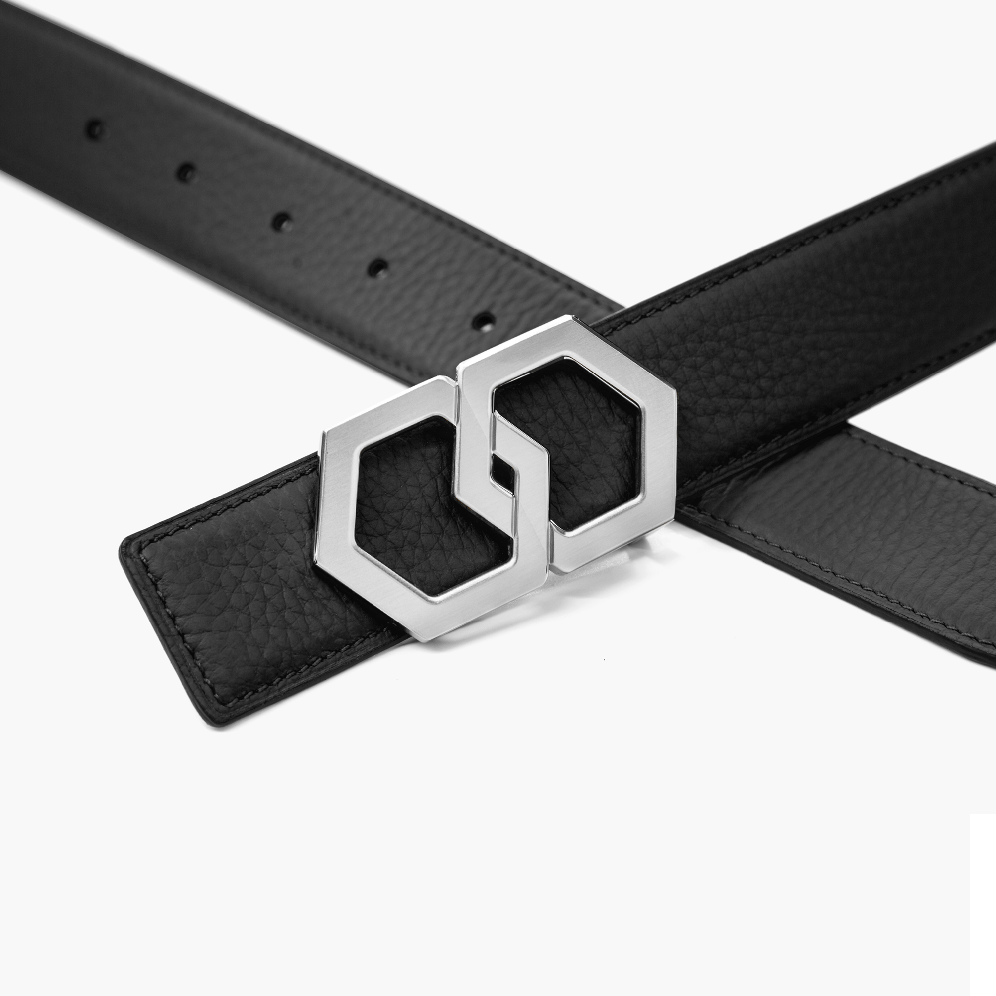 Hextie Men's LP 680 Metale Belt